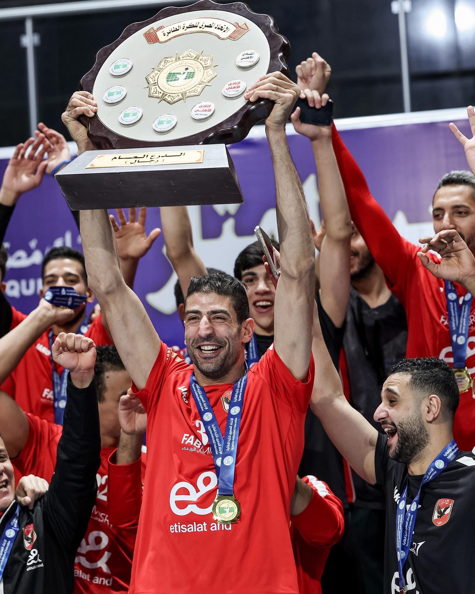 «رجال طائرة الأهلي» يواجه الزهور في ربع نهائي كأس مصر