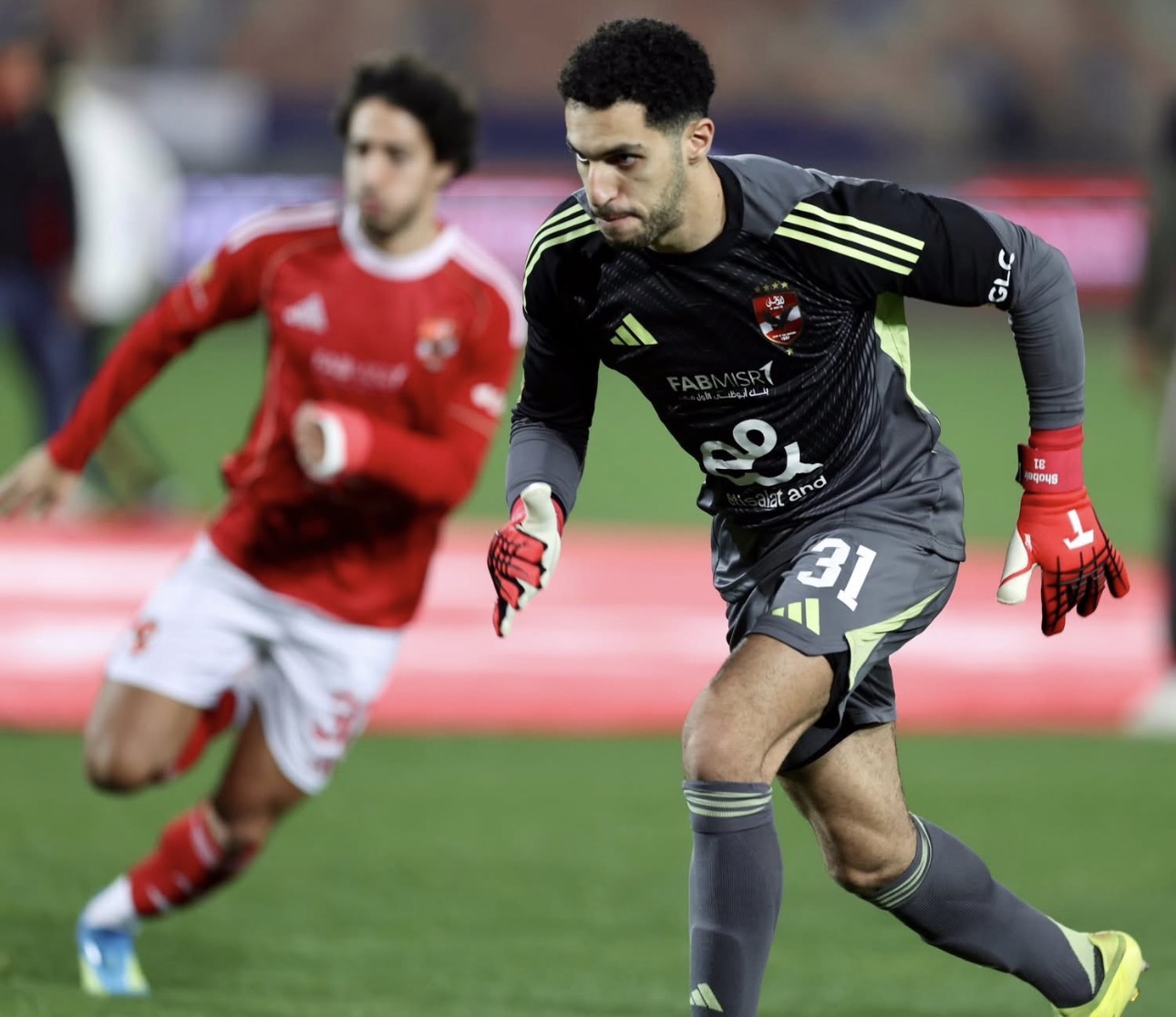 الدوري الممتاز| الأهلي يتعادل بهدف لمثله مع سموحة في الشوط الأول