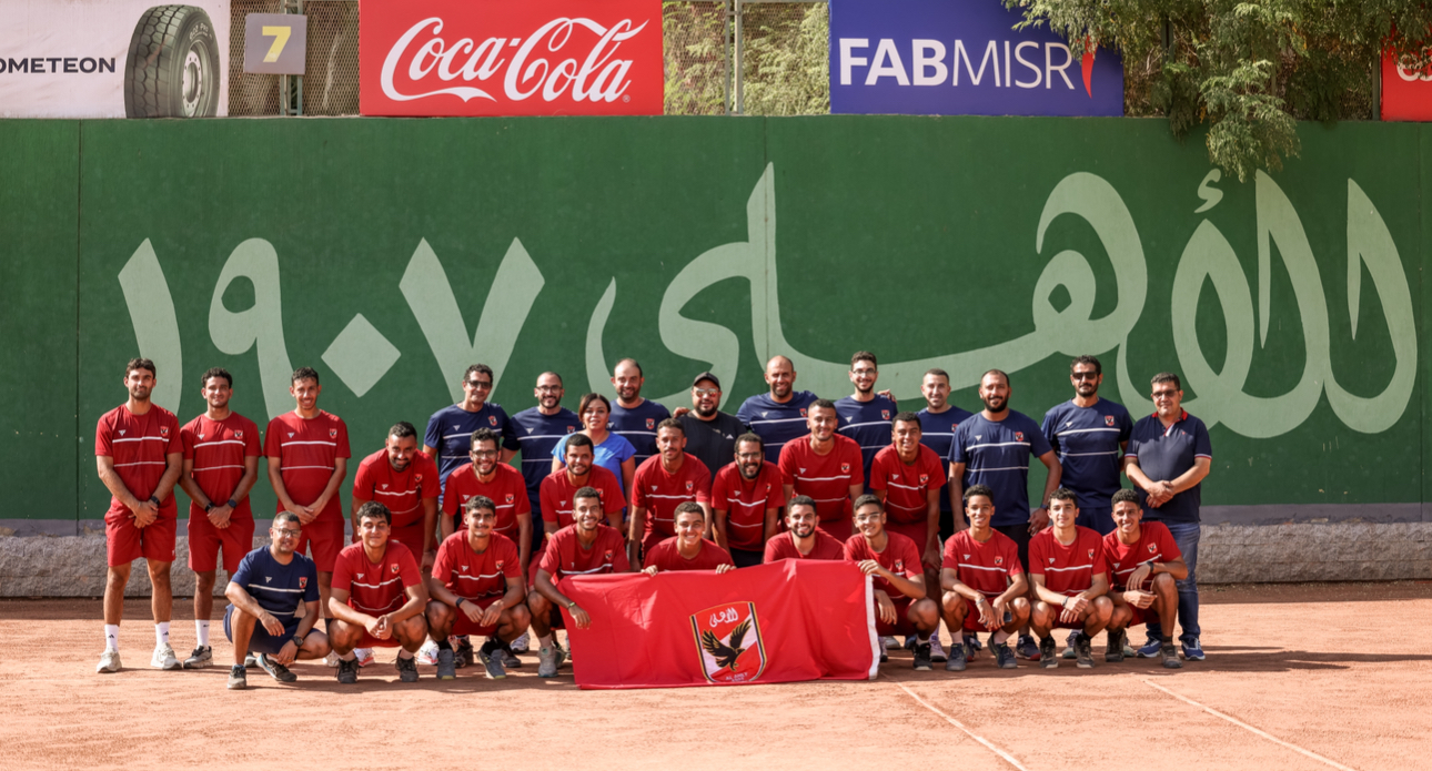 رجال تنس الأهلي» يواجه صيد أكتوبر في بطولة الدوري