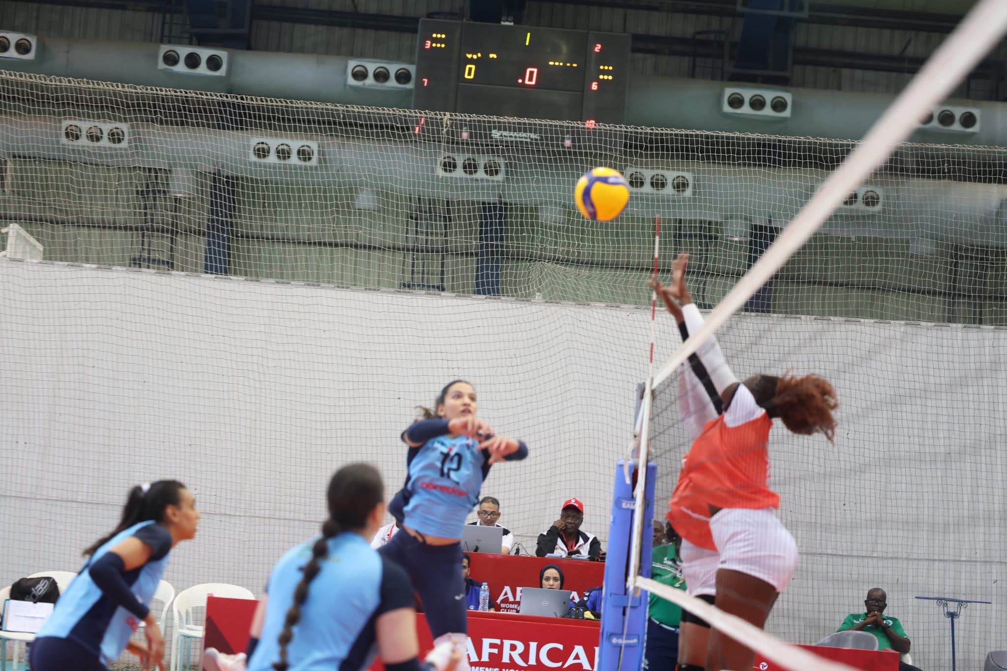 بطولة إفريقيا للكرة الطائرة| قرطاج التونسي يفوز على نسور الكونغو