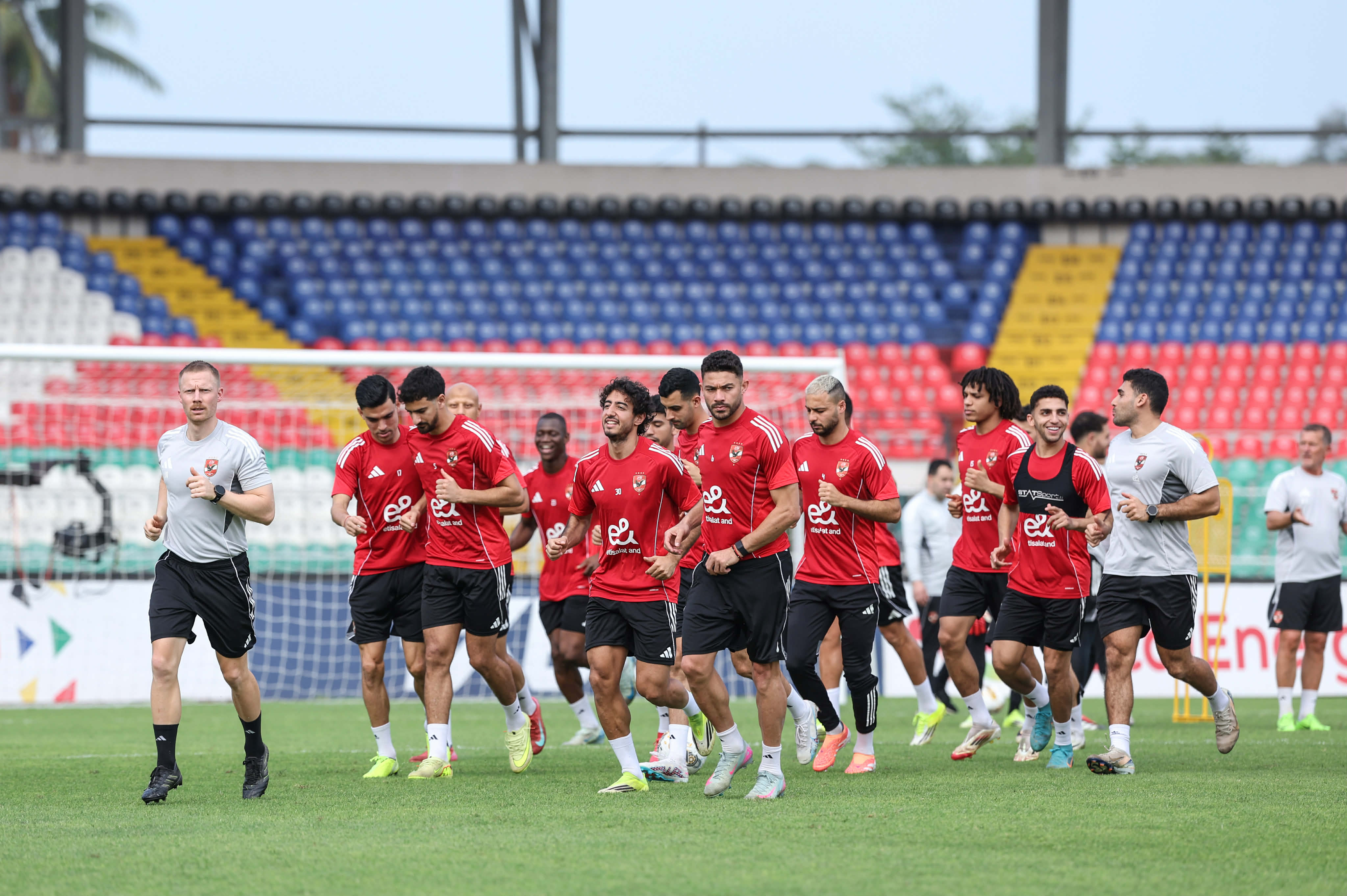 دوري أبطال إفريقيا| الأهلي يختتم تدريباته استعدادًا لمباراة يانج أفريكانز