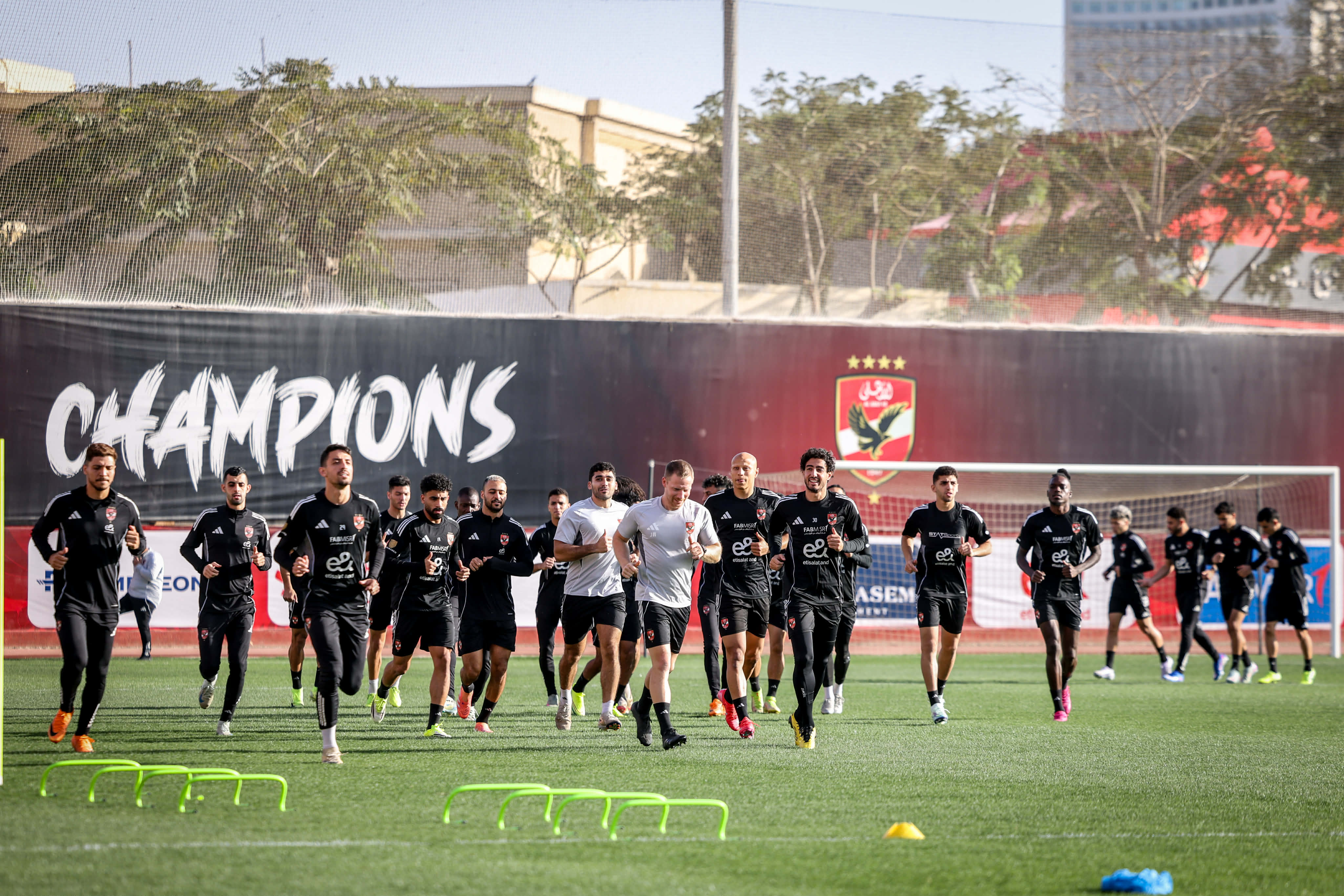 مران الأهلي| الفريق يستأنف تدريباته استعدادًا لمباراة الجونة