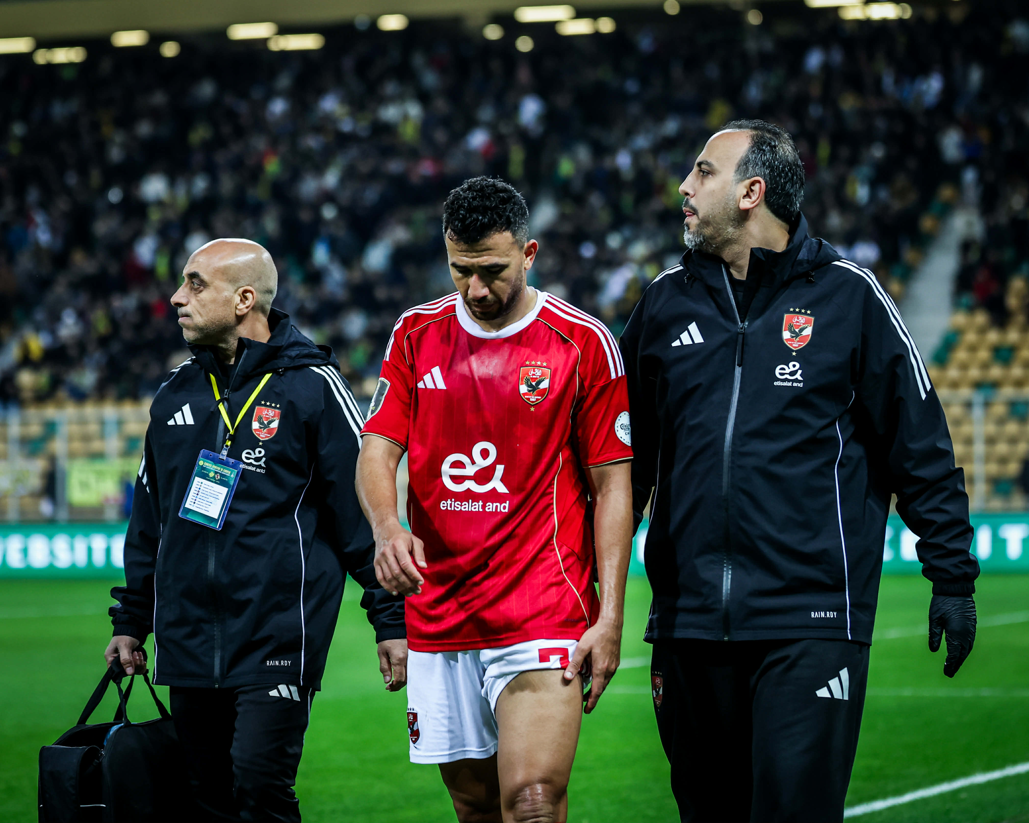 دوري أبطال إفريقيا| جاب الله: تريزيجيه شعر بآلام في الخلفية.. ويجري أشعة بالقاهرة