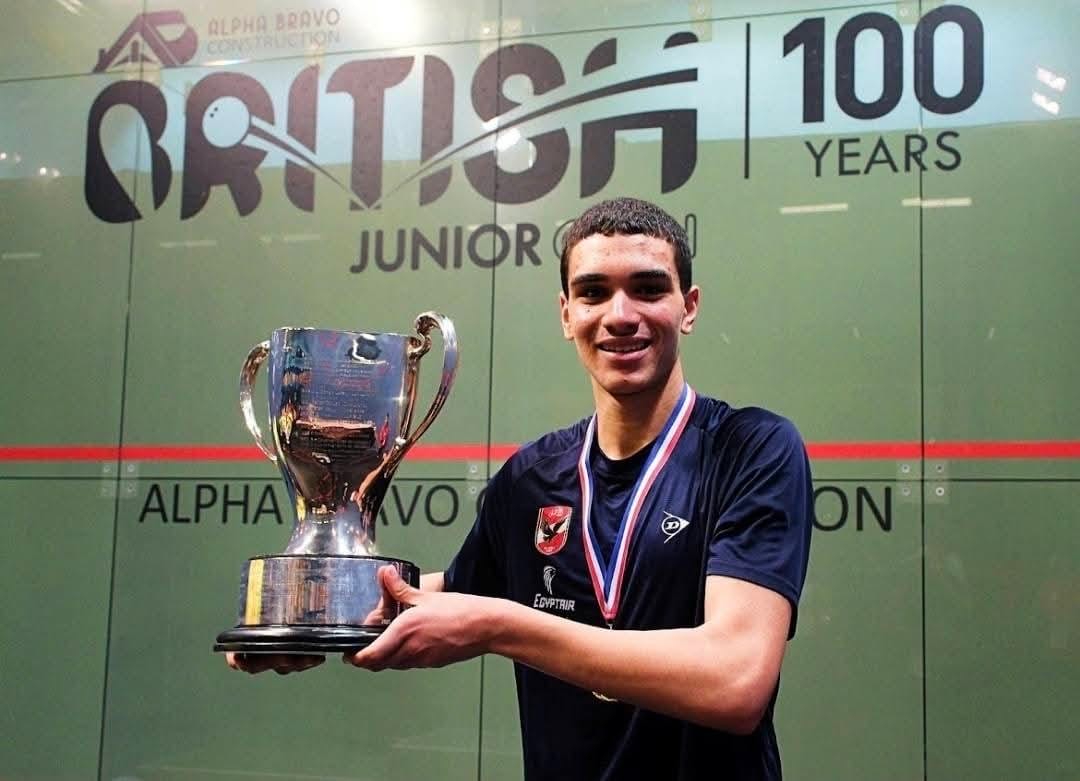 نتائج مميزة لإسكواش الأهلي في بطولة إنجلترا المفتوحة ناشئين وناشئات