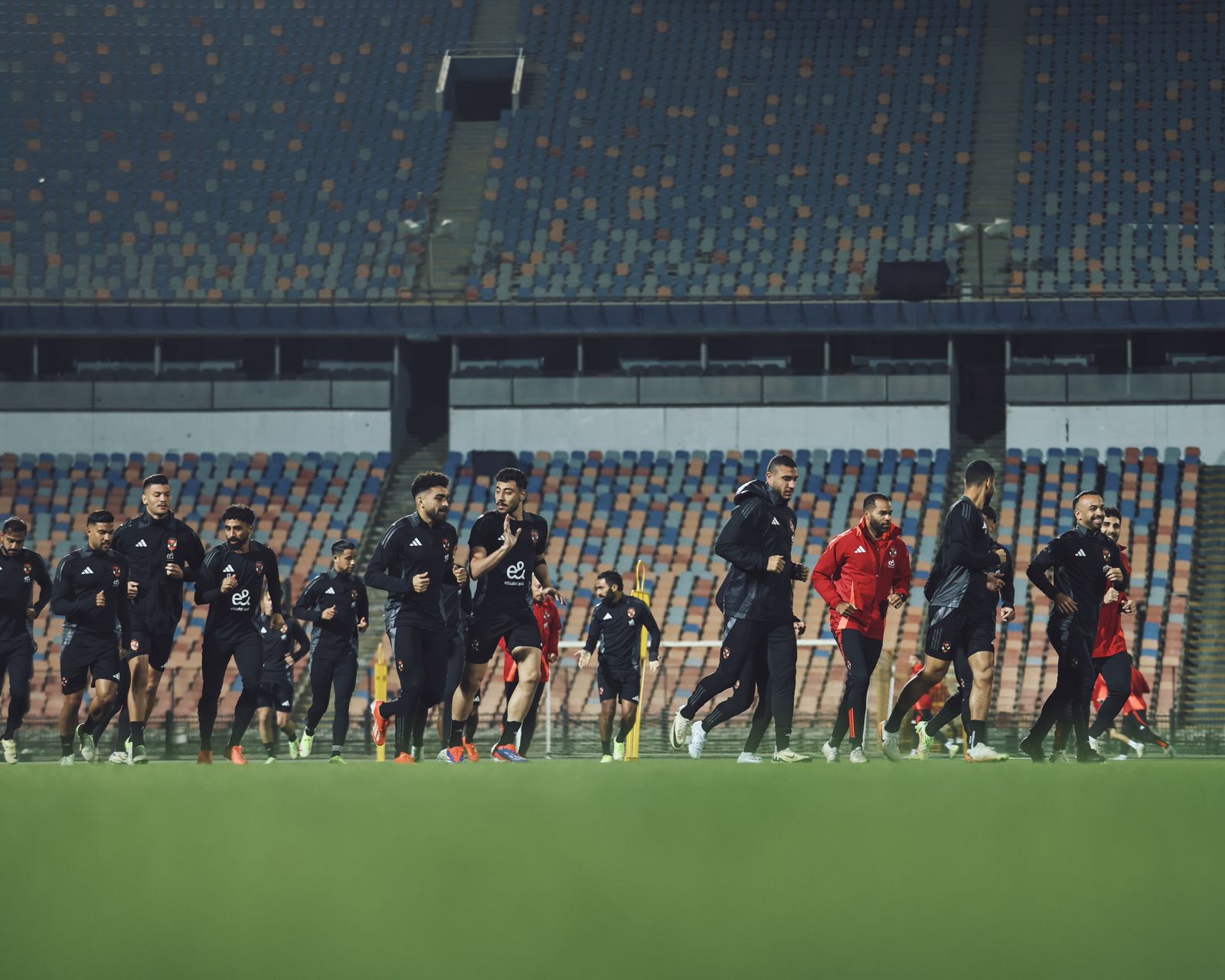 دوري أبطال إفريقيا| الفريق يختتم مرانه استعدادًا لمباراة شباب بلوزداد الجزائري