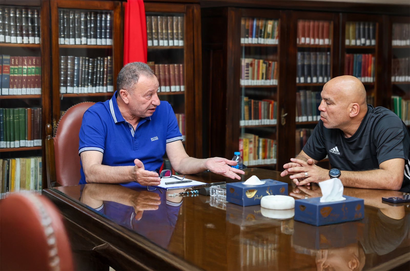 Réunion entre El-Khatib et Riveiro pour les plans de la saison prochaine