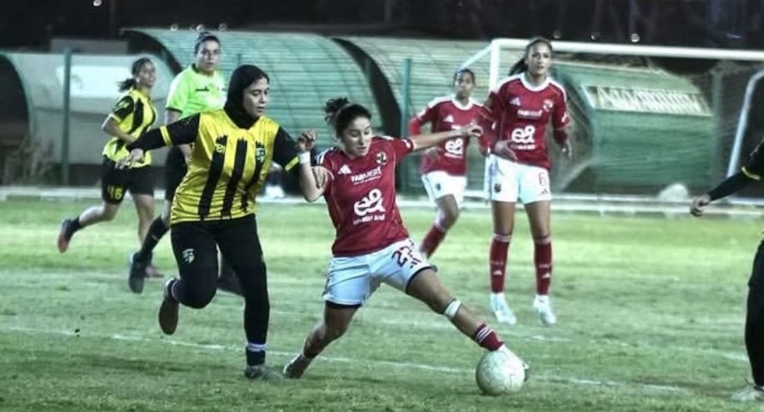 كرة الأهلي النسائية يفوز على المقاولون العرب بأربعة أهداف في الدوري