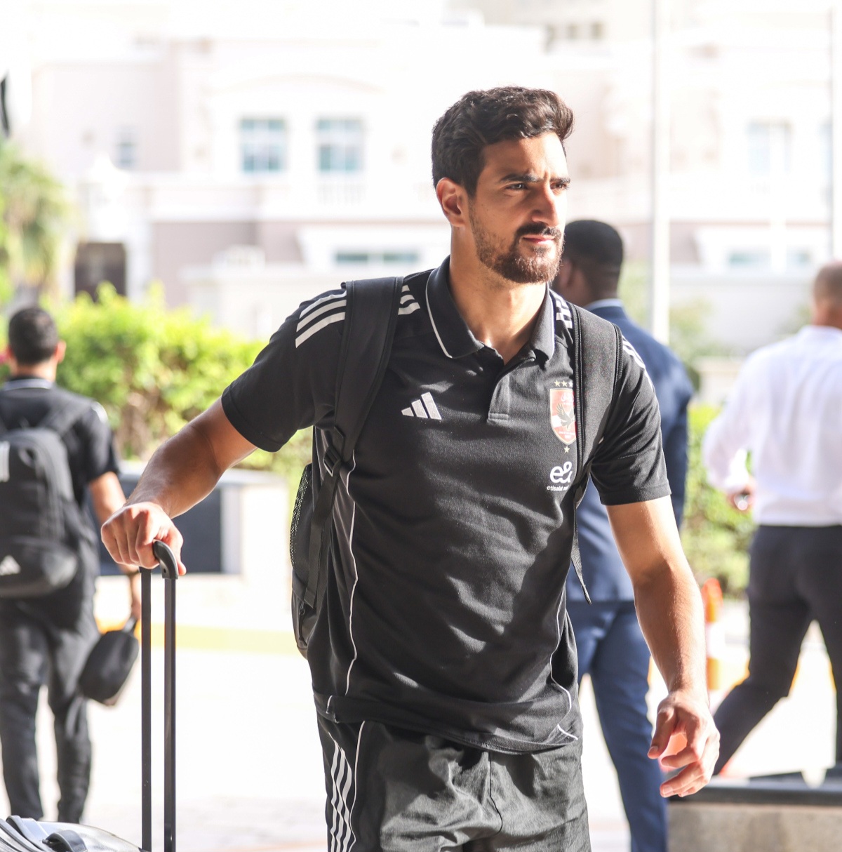 السوبر المصري| بن رمضان: خبرات اللاعبين وراء تأقلمي مع الأهلي.. وأتمنى الفوز باللقب